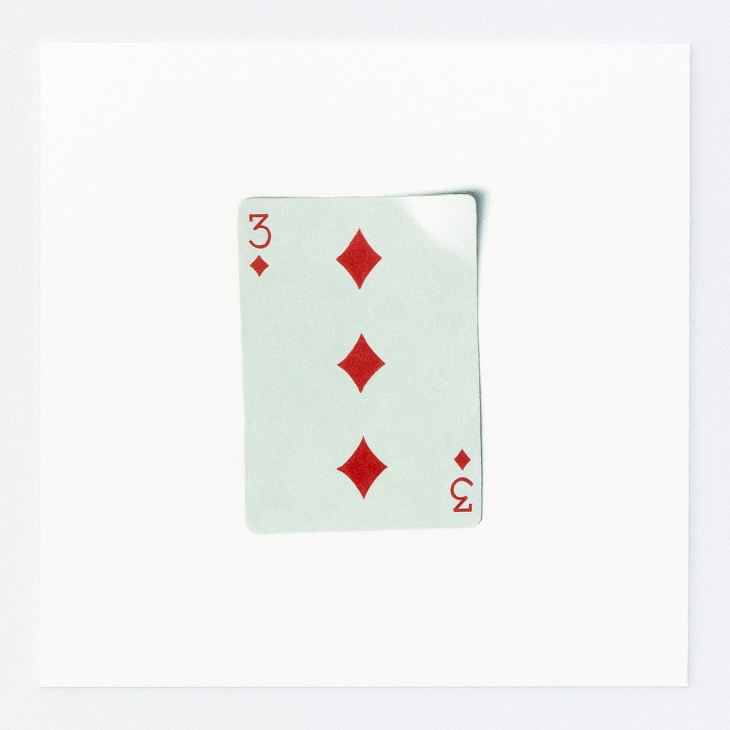 Three of Diamonds (study)