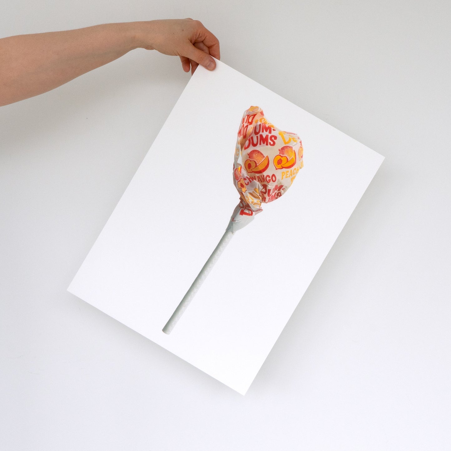Peach Mango Dum Dum Print